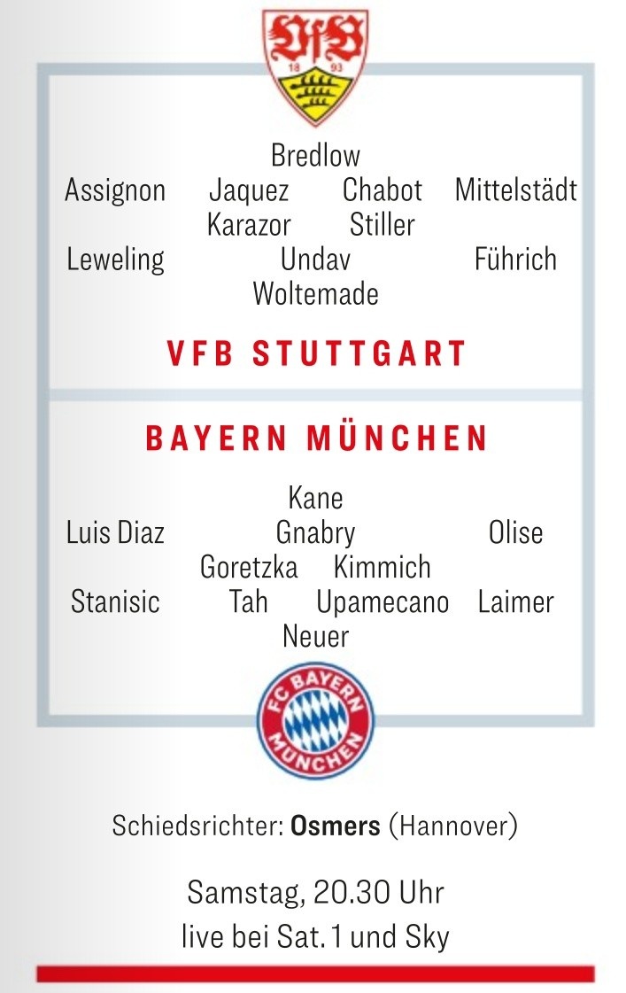 社区互动-踢球者预测德超杯首发：塔、路易斯-迪亚斯先发，沃尔特马德出战