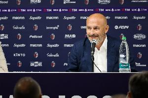 4战全胜排名第4，官方：博洛尼亚主帅伊达利诺当选意甲三月最佳